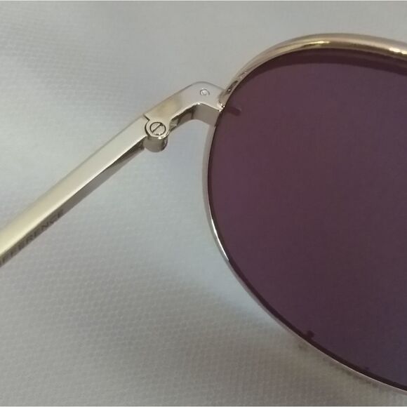 EUC KLOE KARDASHIAN DIFF Eyewear Reflective Lenses Rose Gold Hardware - Picture 3 of 12